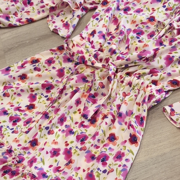 Misa LA Darla Floral Long Sleeve Dress - Picture 6 of 10